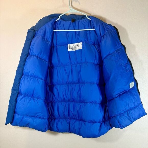 Vintage Marmot Mountain Works Goose Down Blue Puffer Vest Men's XL - Picture 6 of 13